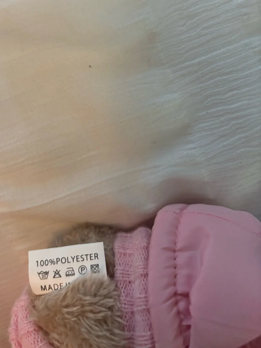 Kids Pink Winter Gloves - recommended for ages 5-8 - New